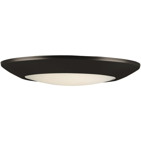 Diverse LED 9.25 inch Bronze Flush Mount Ceiling Light