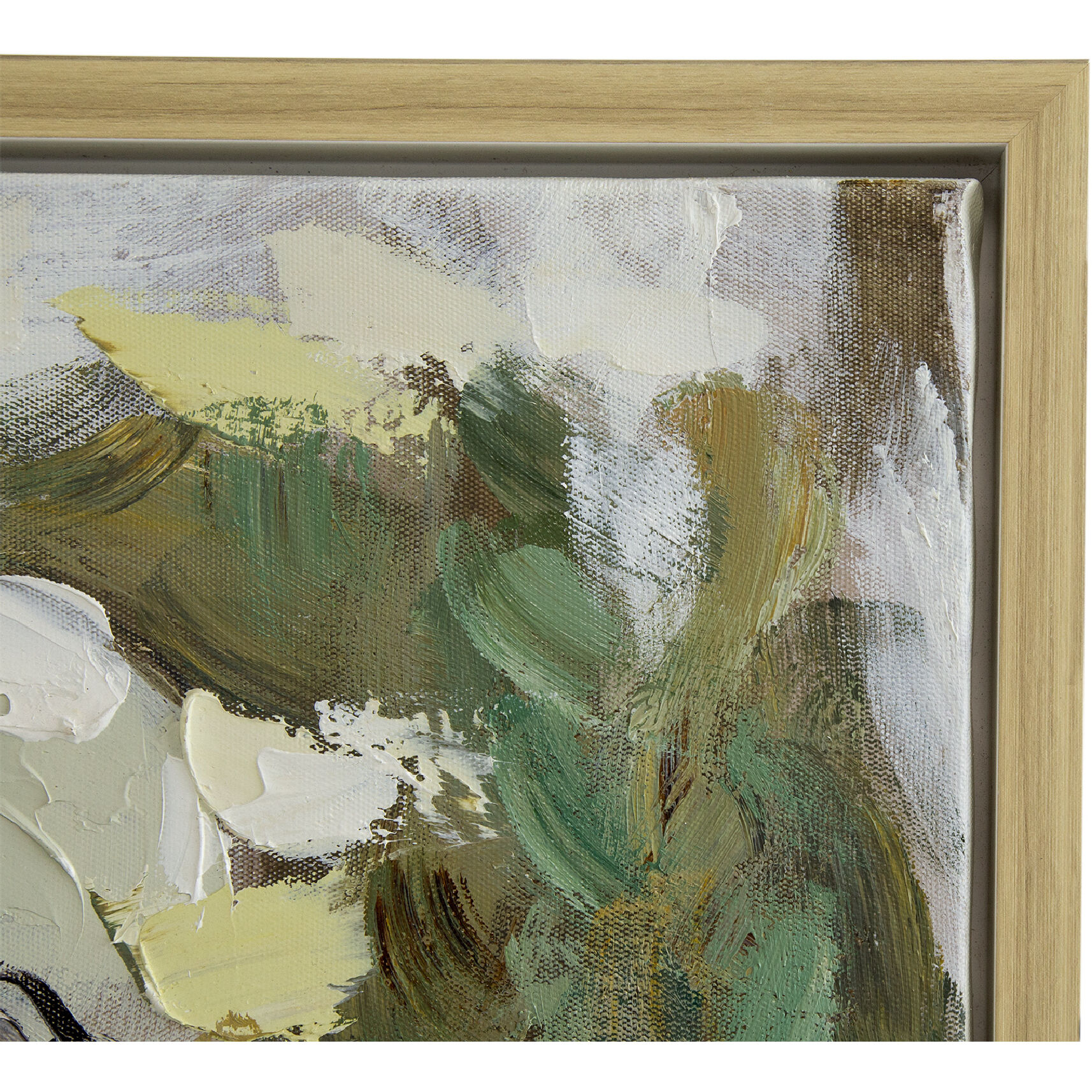 Claudia's Natural/Cream/Green Wall Art