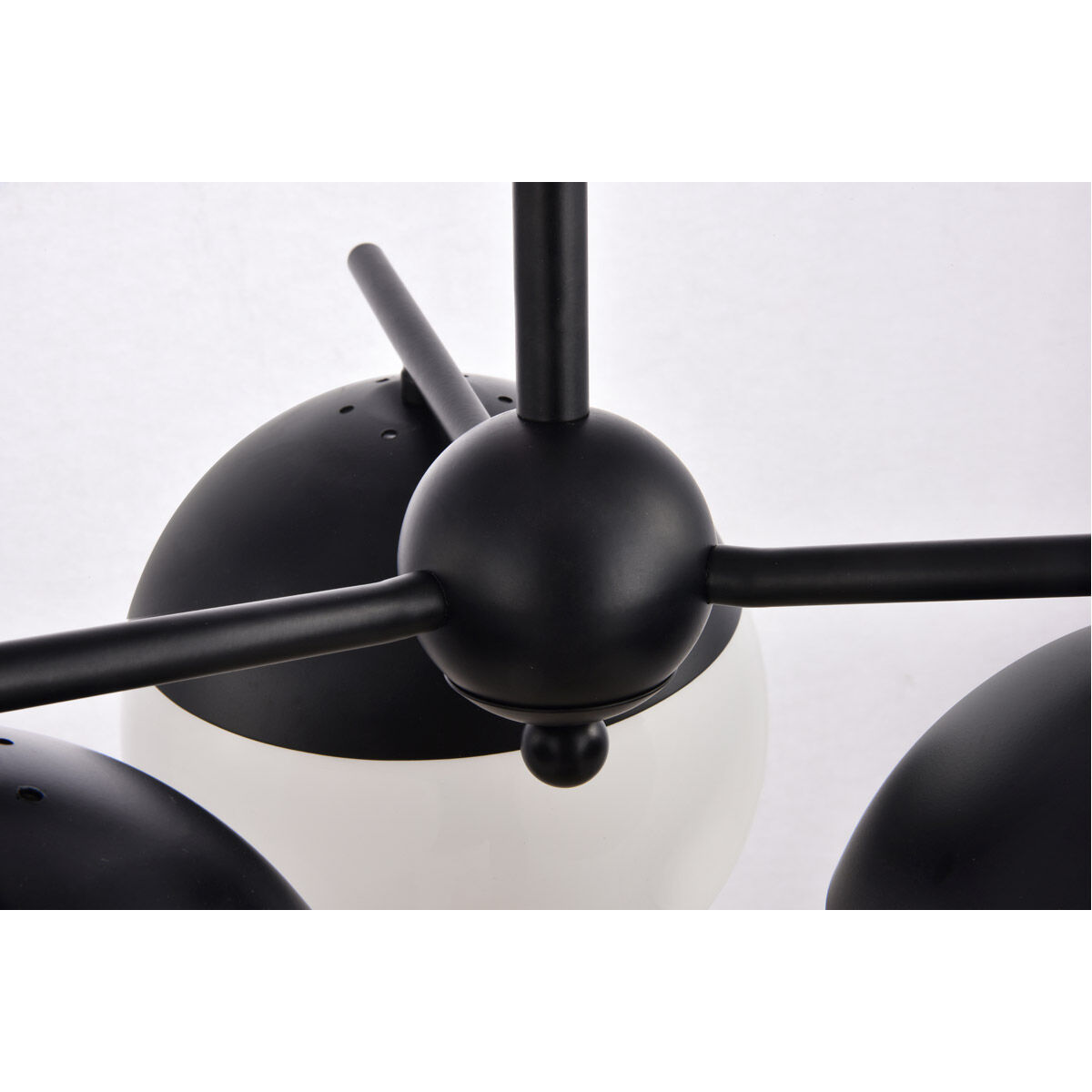 Eclipse 3 Light 21 inch Black Pendant Ceiling Light