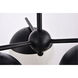 Eclipse 3 Light 21 inch Black Pendant Ceiling Light