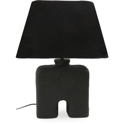 Yara 12.5 inch 40.00 watt Black Table Lamp Portable Light