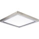 Wafer LED 4.5 inch Satin Nickel Flush Mount Ceiling Light