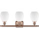 Ballston Eaton LED 26 inch Antique Copper Bath Vanity Light Wall Light, Ballston