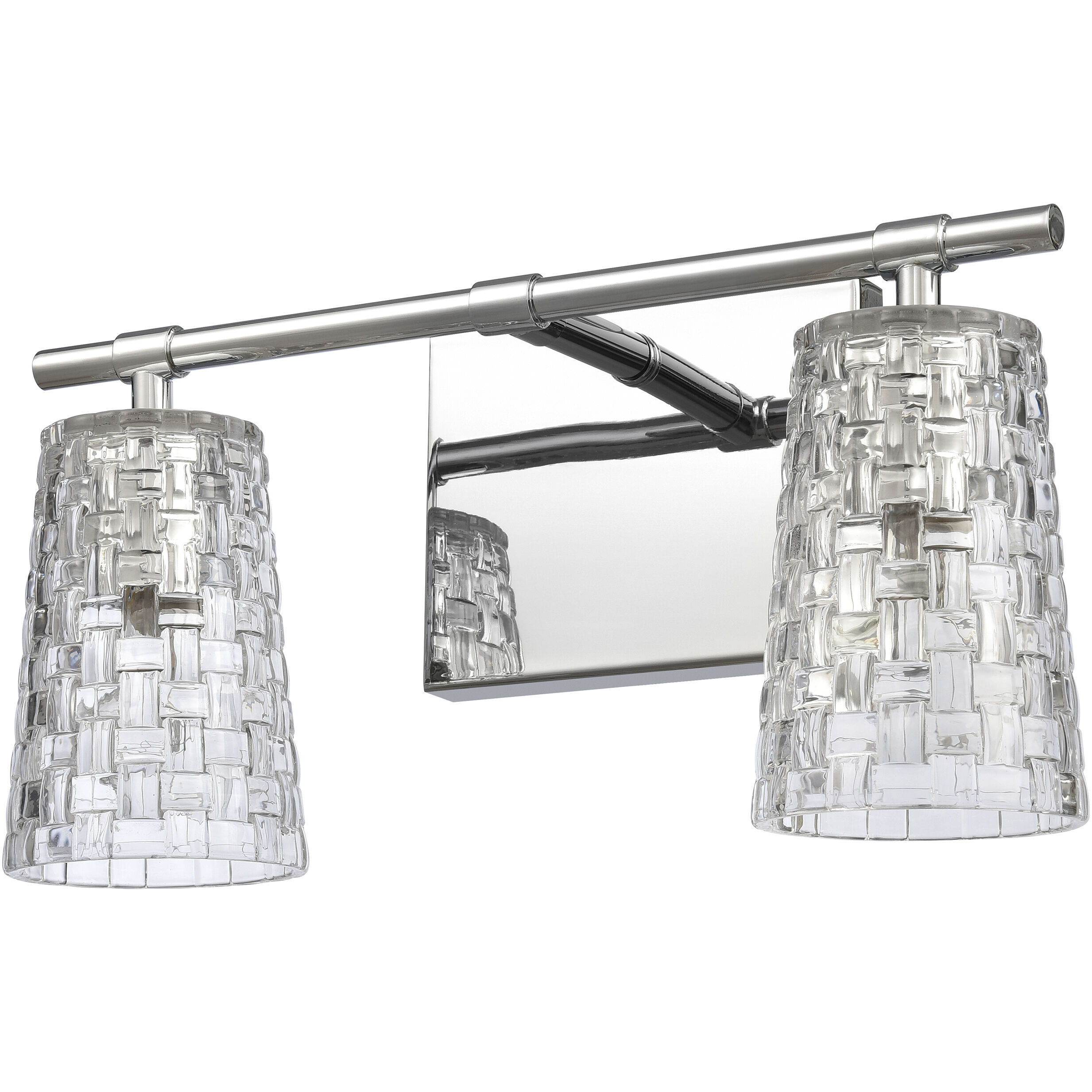 Lightweave Vanity Light Wall Light in Polished Nickel