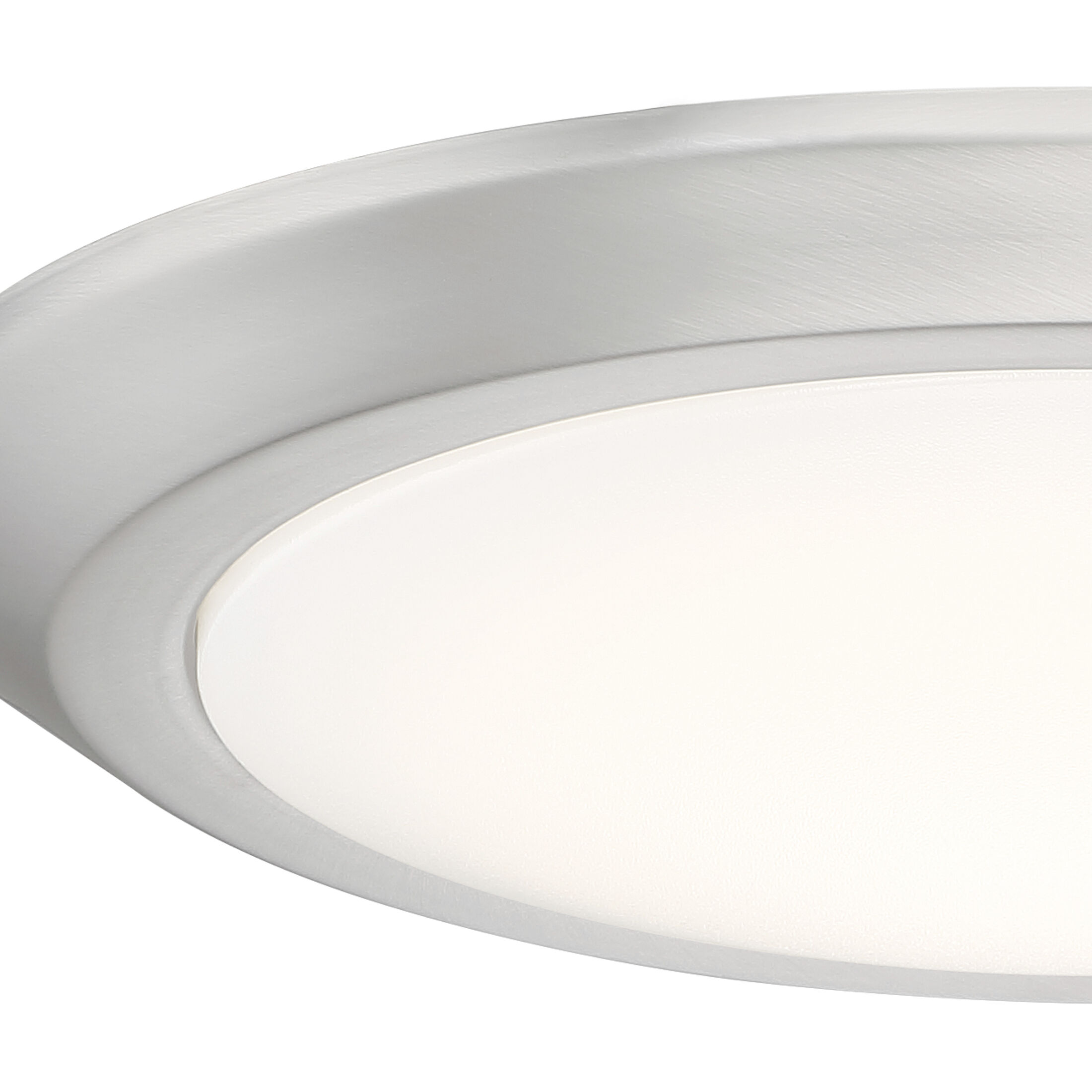 Verge LED 12 inch Brushed Nickel Flush Mount Ceiling Light