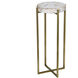 Soho 26.5 X 11 inch Antique Brass Side Table