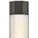 Facet LED 4.5 inch Black Oxide Bath Light Wall Light