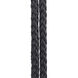 Forever Eden LED 4 inch Polished Chrome with Black Rope Mini-Pendant Ceiling Light, Black Rope