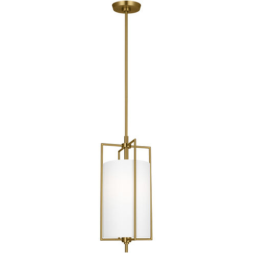 C&M by Chapman & Myers Perno 1 Light 9.5 inch Burnished Brass Pendant Ceiling Light