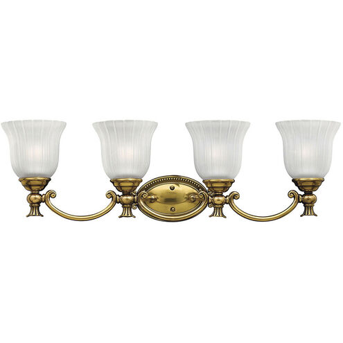 Francoise LED 31 inch Burnished Brass Vanity Light Wall Light