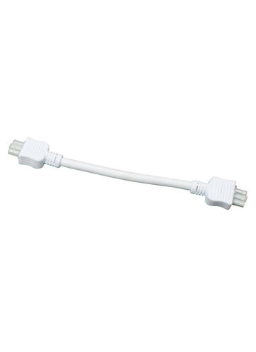 Connectors and Accessories 12 inch White Under Cabinet Connector Cord