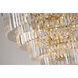 Canada 15 Light 32 inch Gold Chandelier Ceiling Light