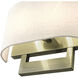 Allison Wall Sconce Wall Light in Antique Brass, Medium