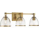 Wynnfrost 3 Light 24.00 inch Bathroom Vanity Light