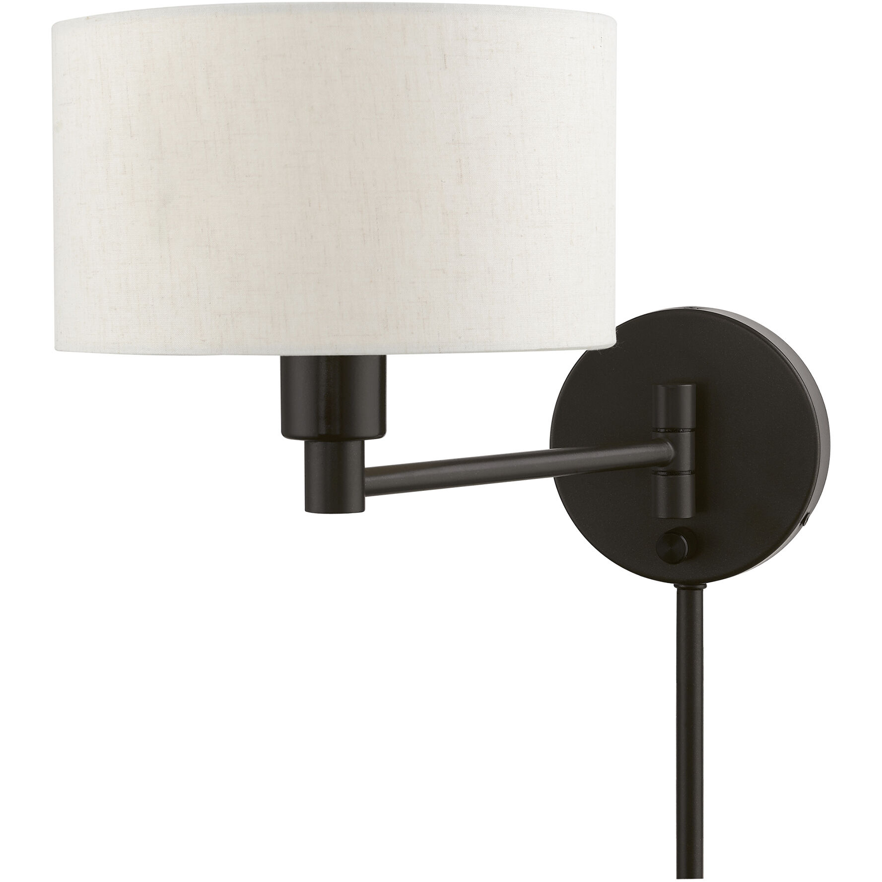 Allison 15 inch 60.00 watt English Bronze Swing Arm Wall Lamp Wall Light