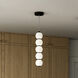 Alora Mood Bijou Pendant Ceiling Light in Matte Black