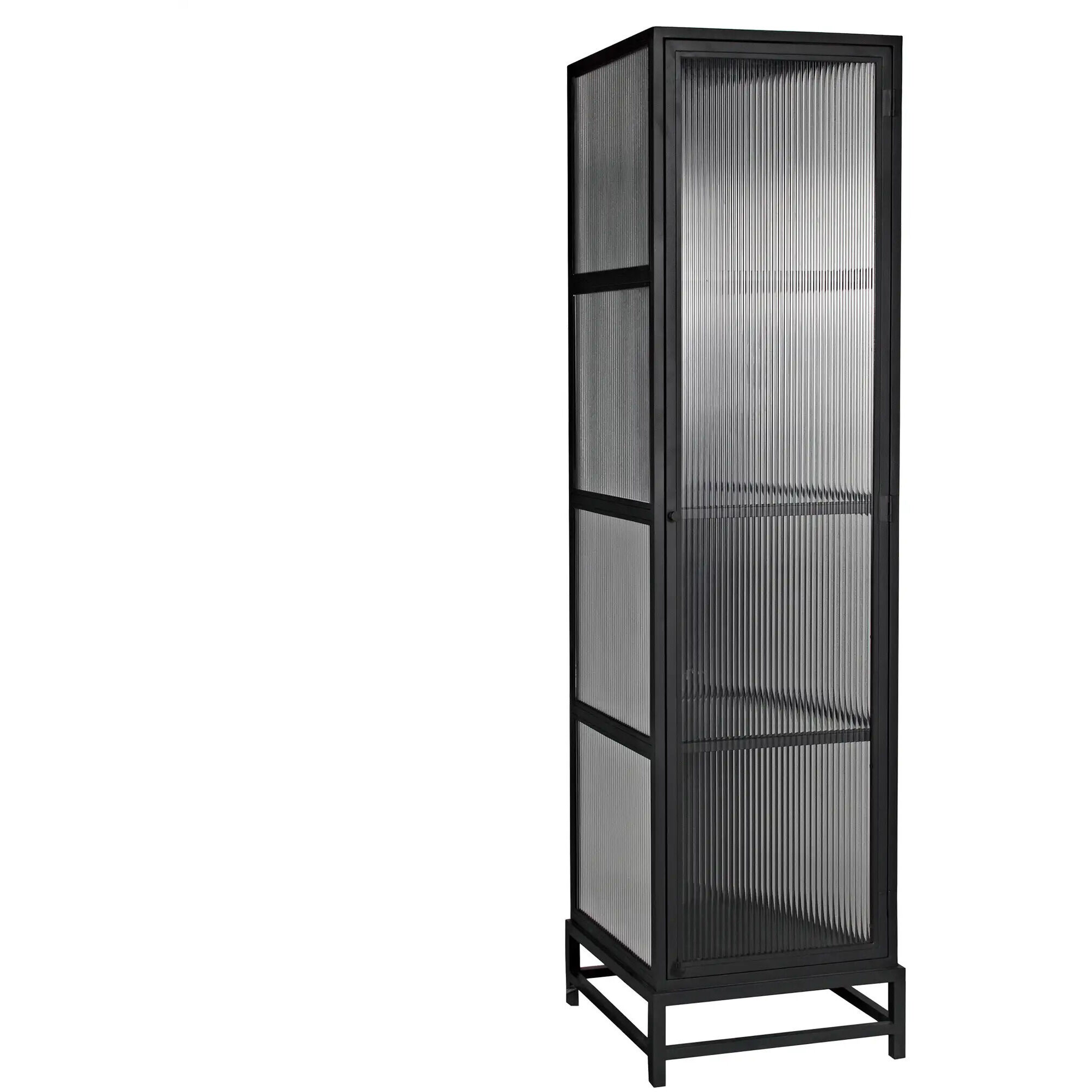 Chandler Matte Black Cabinet, Tall