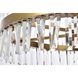 Serephina 16 Light 36 inch Satin Gold Chandelier Ceiling Light