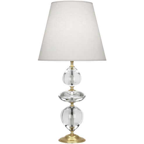 Williamsburg Orlando 31 inch 150.00 watt Clear Crystal / Modern Brass Table Lamp Portable Light