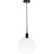 Emett 1 Light 13 inch Black Pendant Ceiling Light