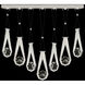 Aria 14 Light 60 inch Silver Pendant Ceiling Light