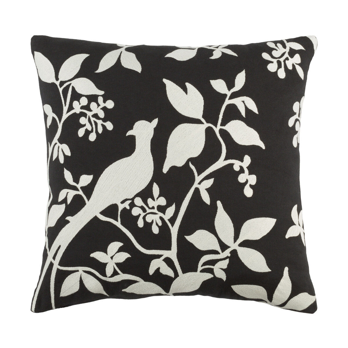 Kingdom 18 X 18 inch Black Pillow Kit, Square