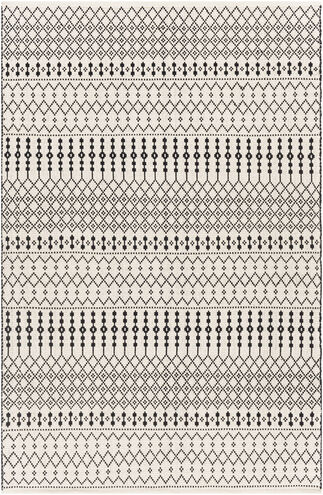 Osasuna 108 X 72 inch Light Grey Rug in 6 X 9, Rectangle