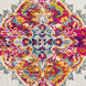 Floransa 108 X 79 inch Cream Rug in 7 x 9, Rectangle