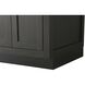 Alden 30 X 35 inch Mocha Brown Bathroom Vanity Cabinet