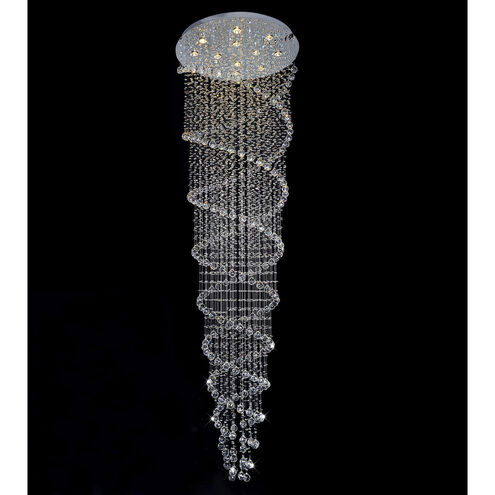 Double Spiral Flush Mount Ceiling Light