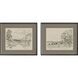 Scenic Collection Sepia Framed Art