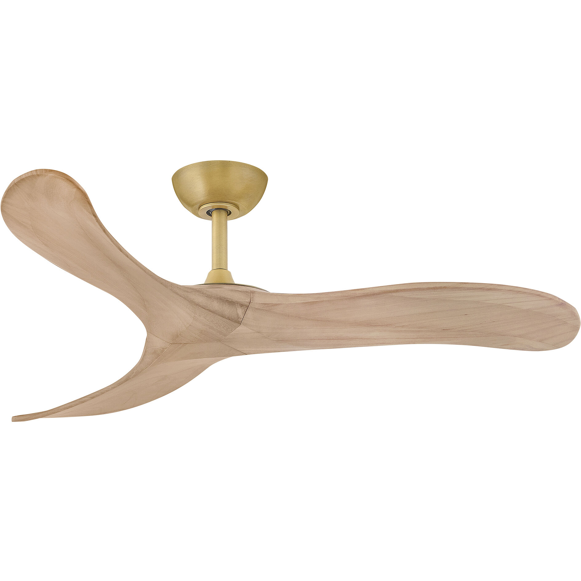 Swell 48 inch Heritage Brass with Natural Blades Smart Fan