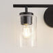 Oslo 3 Light 20 inch Bronze Wall Bath Fixture Wall Light