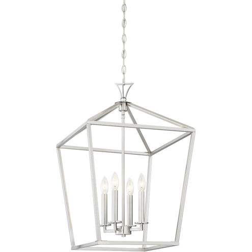 Townsend 4 Light 17 inch Satin Nickel Pendant Ceiling Light, Essentials