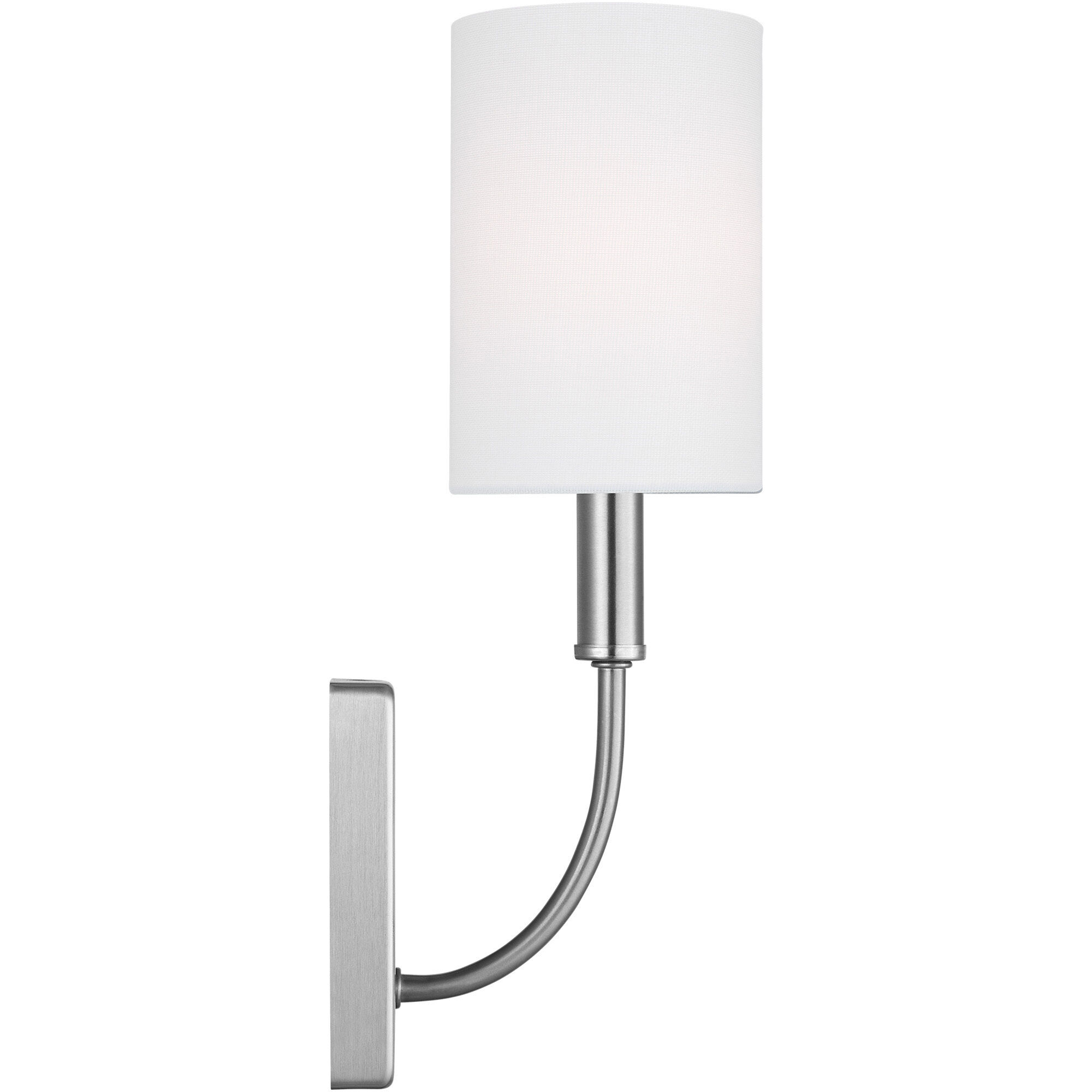 Greenwich 1 Light 5 inch Brushed Nickel Bath Vanity Wall Light