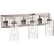 Yep Brilia 3 Light 24 inch Polished Nickel Vanity Light Wall Light