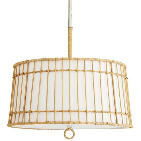 Sea Island 4 Light 18.5 inch Natural Pendant Ceiling Light
