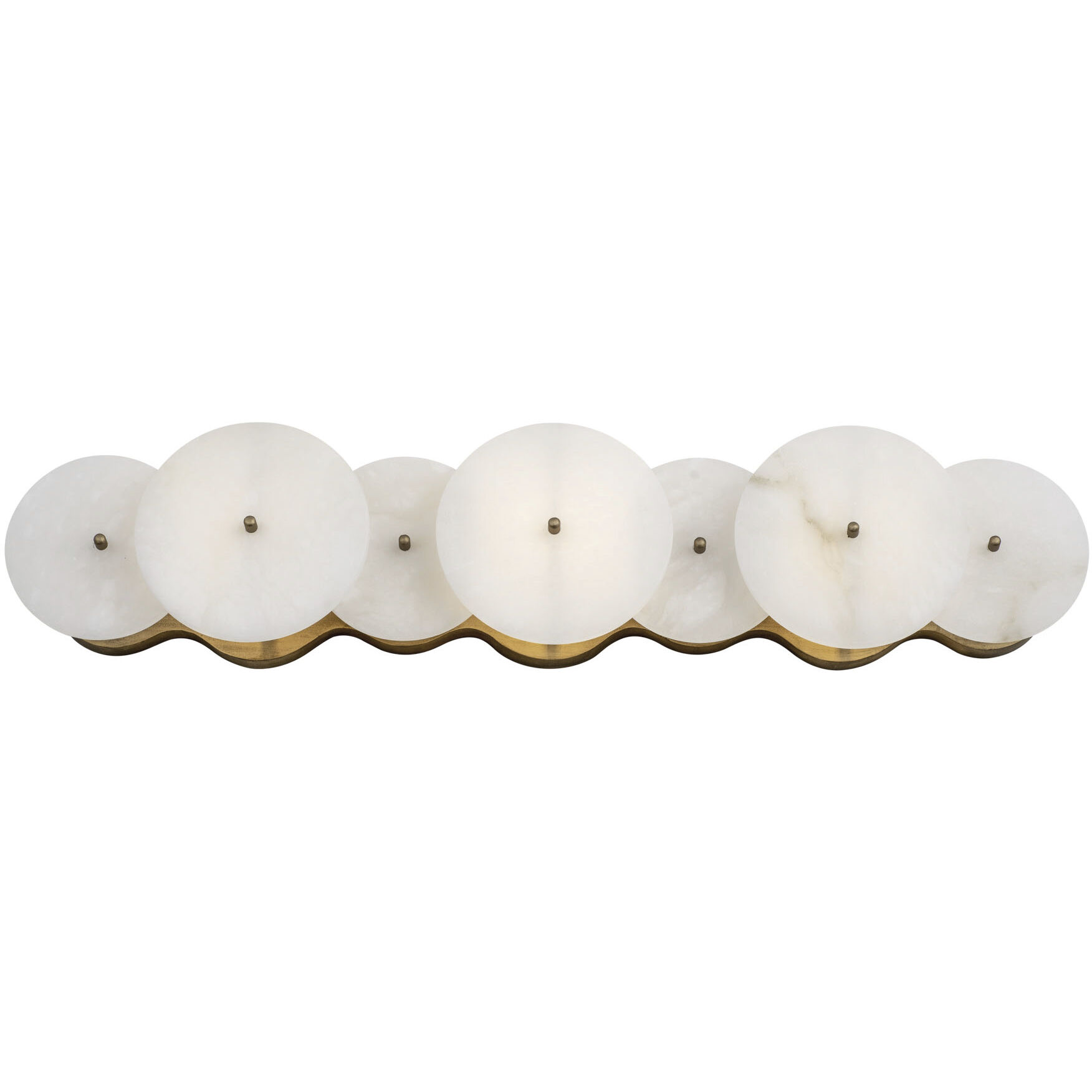 Cosmos 3 Light 28 inch Havana Gold Bath Vanity Wall Light, Smithsonian Collaboration