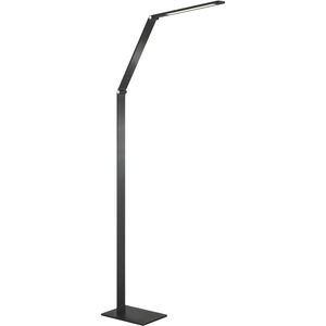 Portables 55.5 inch 8.00 watt Anodized Brushed Coal Table Lamp Portable Light