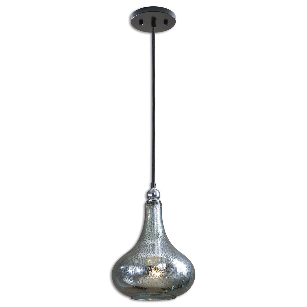 Mercury glass sale mini pendant light