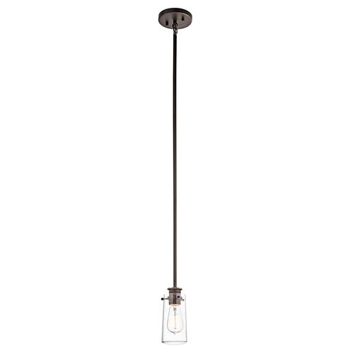 Braelyn 1 Light 4 inch Olde Bronze Mini Pendant Ceiling Light