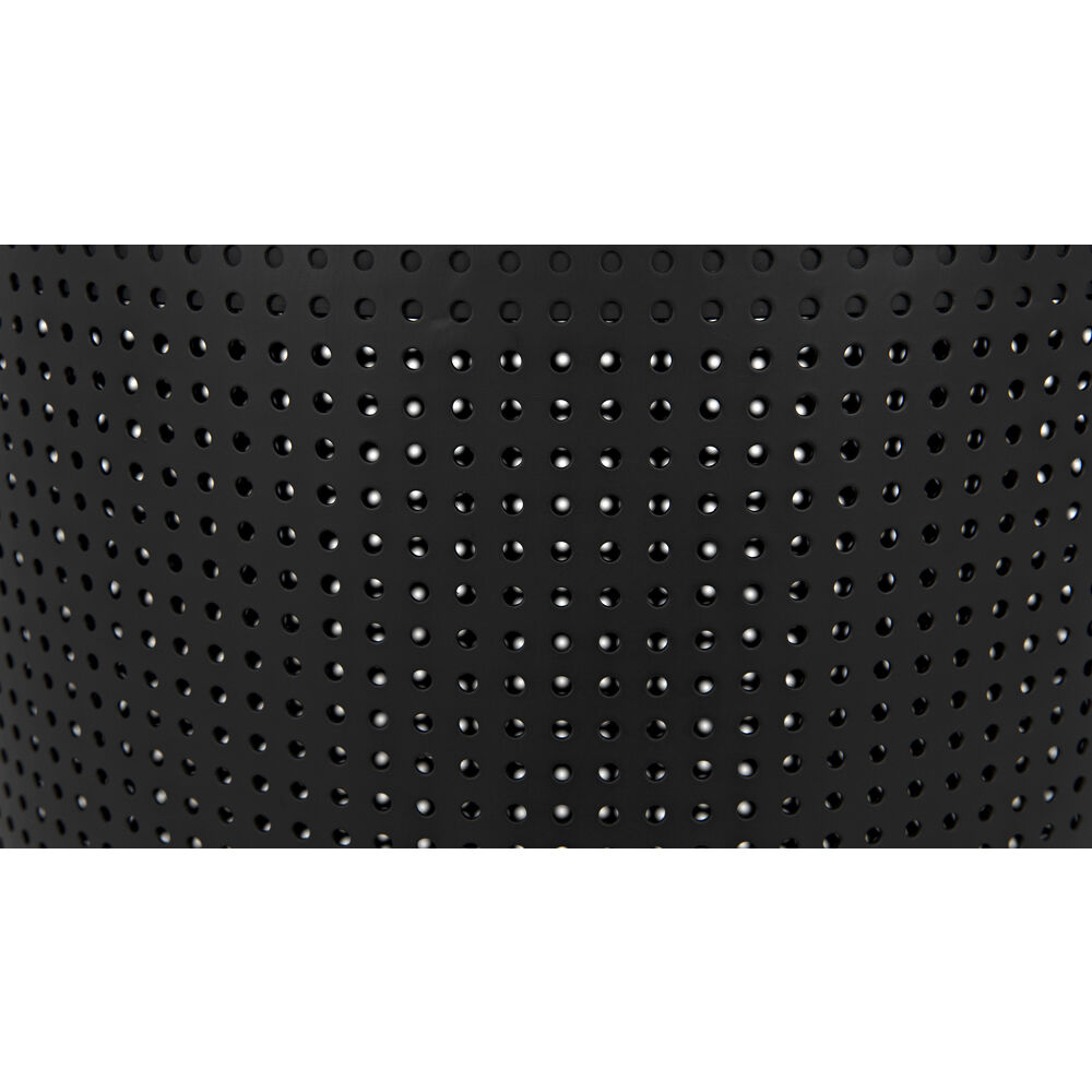 Dixon 26.5 X 18 inch Matte Black Side Table, Large