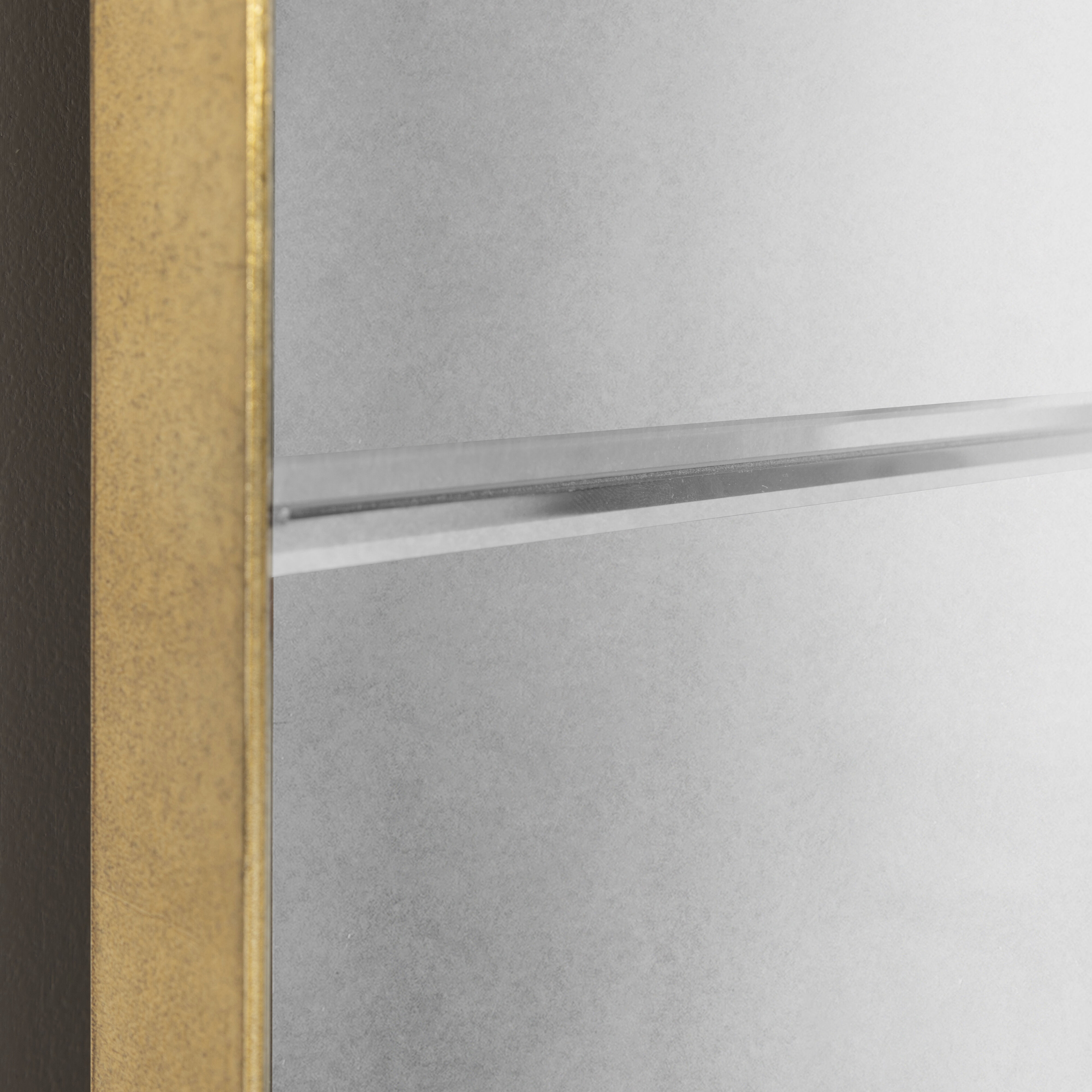 Tara 80 X 23 inch Gray Mirror