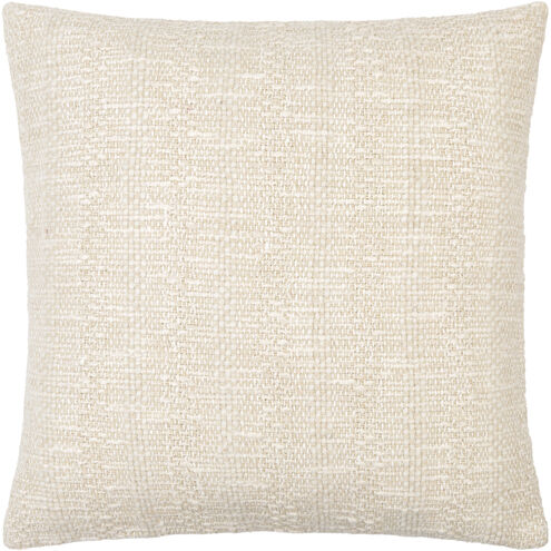 Nicki 18 X 18 inch Pearl / Off-White / White / Ash Accent Pillow