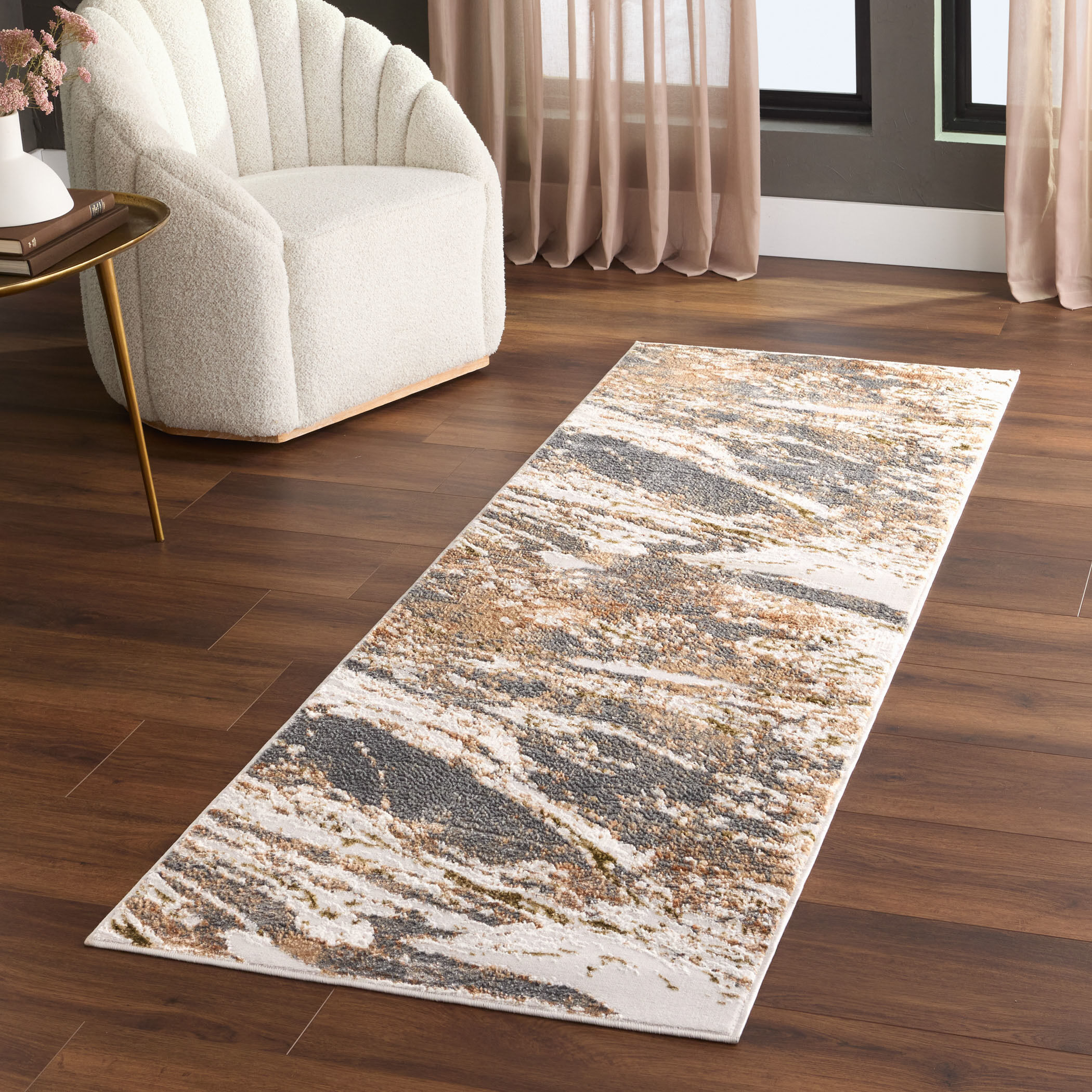 Salim Brown and Gray Indoor Rug