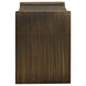 Cyrus 21 X 16 inch Aged Brass Side Table