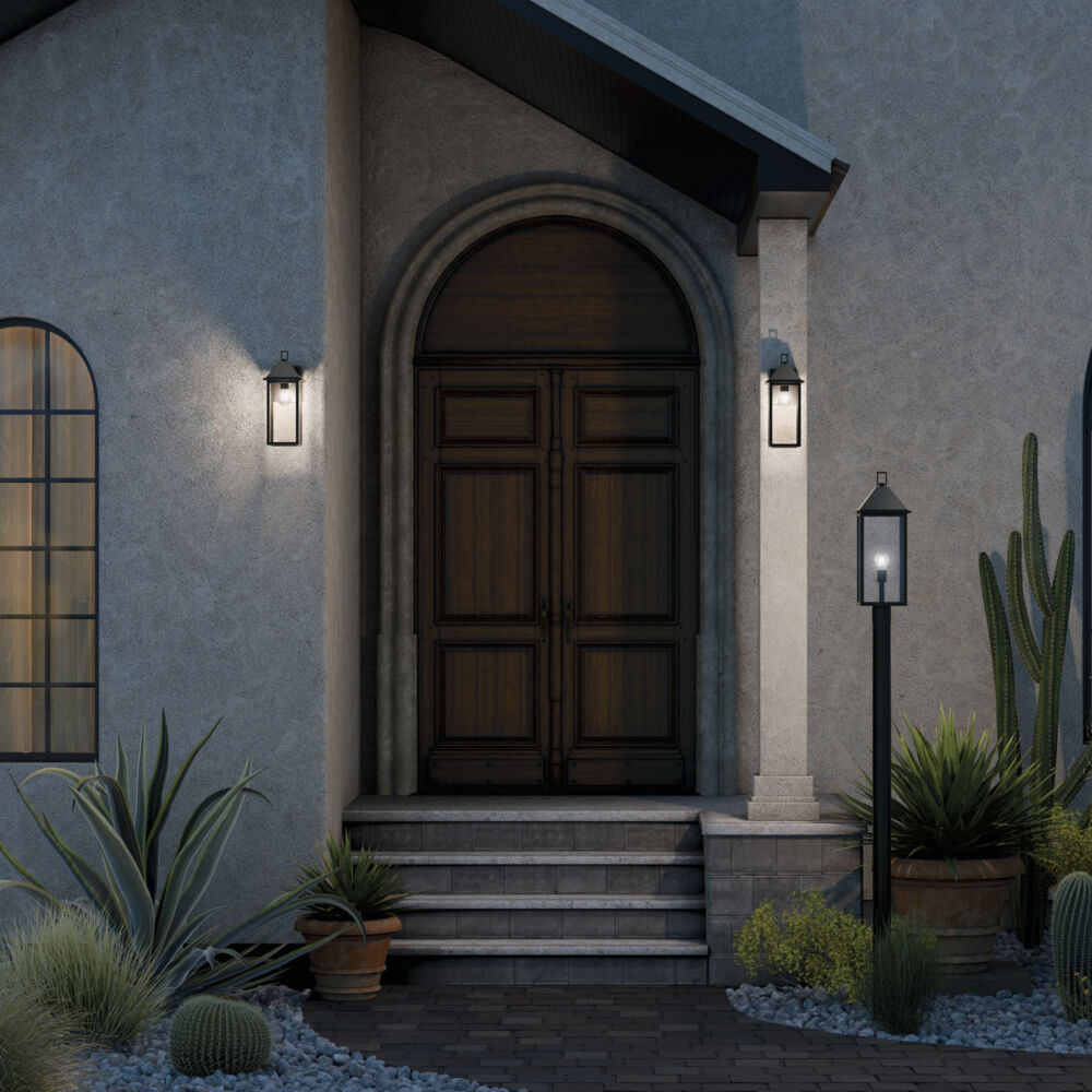 Prin 1 Light 16.75 inch Olde Bronze Outdoor Wall Light, Medium