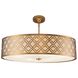 Arabella 6 Light Gold Pendant Ceiling Light
