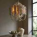 Kaia 3 Light 22 inch Ivory and White Chandelier Ceiling Light, Small