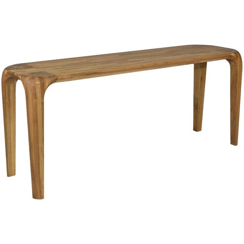 Nature 71 X 19.5 inch Light Brown Console Table